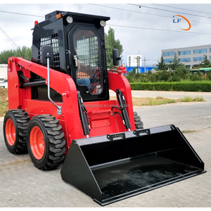 Mini chargeuse compacte ASV neuve avec pelle arrière et chargeur frontal, couple de levage élevé pour moteur et pompe hydraulique - Product Image 2