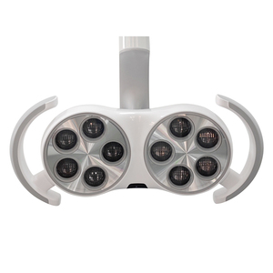 Nueva Lámpara LED para Consultorio Dental, 8 LED, Luz Blanca y Amarilla, para Examen Oral - Product Image 1