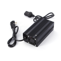 Chargeur de batterie lithium LiFePO4 72V pour tracteur électrique et vélo électrique, AC/DC 220V 1500W, boîtier en aluminium, efficacité 92%