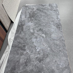 Tuile flexible de travertin de série de pierre de grotte imprimée en 3D par porcelaine douce grise moderne pour le système vert de matériaux de construction d'hôtel - Product Image 5