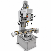 ZX50C Universal-Bohr- und Fräsmaschine - 4-in-1 Metallbearbeitungs-Kraftpaket (Bohren/Planfräsen/Stirnfräsen/Gewindeschneiden) Mittelschwere Ausführung