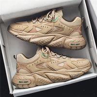 Nouvelles baskets sportives tendance pour hommes Printemps 2026 – Chaussures de course décontractées respirantes en maille, amorties et antidérapantes – Tailles 35-45 Noir Gris