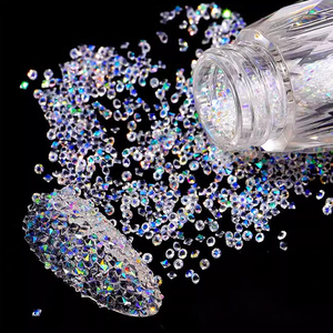 Micro Cristales de Purpurina Pixie 3D, Cuentas Pequeñas, Mini Diamantes de Imitación, Caviar para Uñas, Arte de <span class=keywords><strong>Manicura</strong></span> DIY - Product Image 2