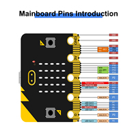Kit de Brazo Robótico Keyestudio Micro Bit, Kit Educativo Inteligente de Brazo Robótico Mecánico para Microbit