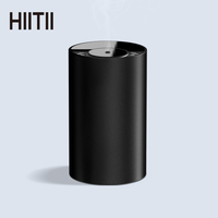 Diffuseur d'huiles essentielles sans eau rechargeable en métal pour voiture OEM, style simple, alimenté par batterie, diffuseur d'arômes portable à nébulisation automatique