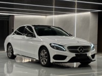 Sedán de Lujo de Segunda Mano, Auto Usado 2018 2019 2020, Mercedees-Benz Clase C 180L, Auto Usado de Gasolina, Sedán de Lujo de Segunda Mano