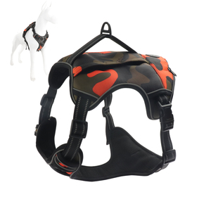 Ensemble gilet pour chien Oxford réfléchissant réglable de haute qualité sans harnais pour chien - Product Image 1