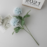 Echt Aussehende Seiden-Kunstblumen Hortensien-Chrysanthemen-Bouquet für Hochzeitsdekorationen, Heimdekoration und Weihnachtsarrangements