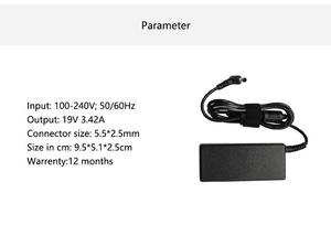 Cargador de Corriente para Portátil 19V 3.42A 65W 5.5*2.5mm Adaptador AC K455L K555L W519L A556U para As Us - Product Image 3
