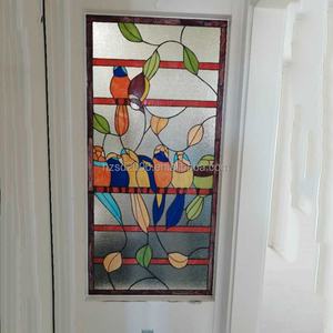 Bloque de Vidrio Tiffany Personalizado Directamente de Fábrica con Estructura Sólida para Iluminación de Puertas y Ventanas, Decorativo y Hecho a Mano - Product Image 3