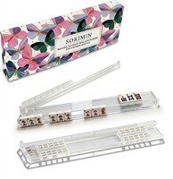 1. Kit de rangement et de poussoirs pour tuiles de Mahjong américain, organisateur de tuiles, accessoires de Mahjong pour la maison, le club, les jeux de société et le divertissement