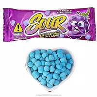 Wholesale Colorful Sweet Sour Candy Super Sour Gummy Mini Cube Gummy Candy Customized