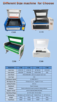 Daqin 10040 Machine de découpe laser CO2 précise à grande vitesse Coupeur de protection d'écran de plus grande taille pour le bois en métal trempé mobile