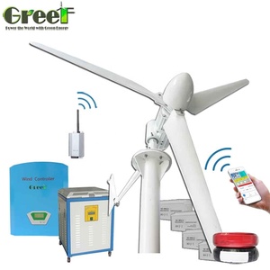 Kits éoliens 5 kW 48 V-220 V hors réseau, système de stockage de batteries 10 kW - Product Image 4