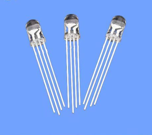 Yellow 3mm Dip LED <strong>Diode</strong> 5V 75mW Through Hole Plug-in Lamp Holder - Product Image 1