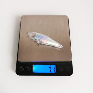 Corps de leurre vierge YO-ZURI japonais 7g 7cm non imprimé, à coulée lente, revêtement laser 3D, pour <span class=keywords><strong>peinture</strong></span> DIY - Product Image 3