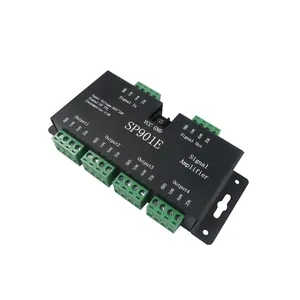 Ondersteuning Ucs1903 Sm16703 Ws2812 Ws2811 Apa102 Sk6812 Rgb Rgbw Ttl Sip Versterker Controller Sp901e