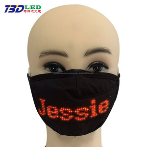 <span class=keywords><strong>Masque</strong></span> <span class=keywords><strong>lumineux</strong></span> Affichage <span class=keywords><strong>LED</strong></span> programmable <span class=keywords><strong>LED</strong></span> rougeoyante Light Up <span class=keywords><strong>LED</strong></span> écran <span class=keywords><strong>masque</strong></span> facial DJ Rave Party Decoration Mask - Product Image 3