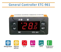 Eliwell contrôleur de pièces de réfrigération prix régulateur de température thermostat ETC-974 AC220V