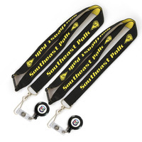 Porte-badge d'enseignant, porte-carte d'identité, porte-clés, cordon de cou, perles, en gros