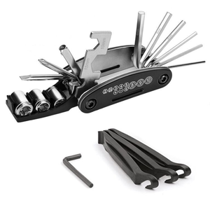 24042 16-in-1 strada pieghevole MTB ciclismo senza colla tubo di riparazione borsa bici Patch Kit <span class=keywords><strong>accessori</strong></span> essenziali <span class=keywords><strong>per</strong></span> <span class=keywords><strong>ciclisti</strong></span> - Product Image 1