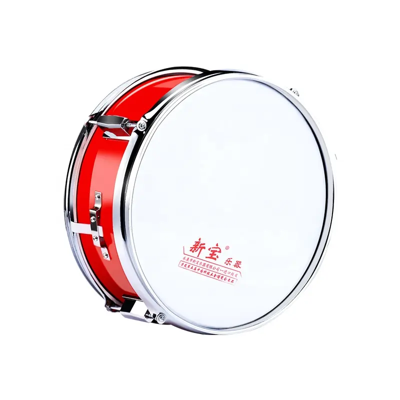 13/14-inch high-grade snare drum galvanized sheet paint snare drum percussion instrument type suitable for students and adults.