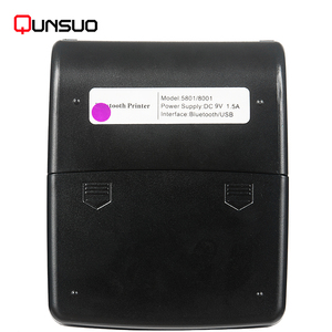 Super cheap price portable Bluetooth mini printer thermal label printer monkey bars QS5801 - Product Image 4