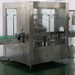 Otomatis botol kaca anggur/wiski/Vodka mengisi mesin lini produksi