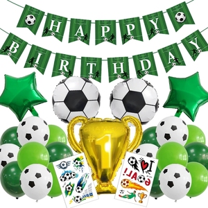 Set <span class=keywords><strong>de</strong></span> Globos <span class=keywords><strong>de</strong></span> Aluminio con Diseño <span class=keywords><strong>de</strong></span> Trofeo <span class=keywords><strong>de</strong></span> Campeón Dorado, Globos <span class=keywords><strong>de</strong></span> Látex con Patrón <span class=keywords><strong>de</strong></span> Fútbol para Decoración <span class=keywords><strong>de</strong></span> Fiestas Deportivas - Product Image 1