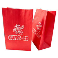 Sacs à hamburger et frites personnalisables multi-styles, emballage alimentaire de qualité supérieure pour les commerces de restauration rapide