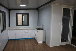 20ft 40ft Gấp Thép đúc sẵn nhà mở rộng <span class=keywords><strong>container</strong></span> prefab biệt thự cho văn phòng & phòng khách sử dụng - Product Image 3