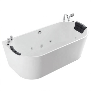 <span class=keywords><strong>Bañera</strong></span> de <span class=keywords><strong>hidromasaje</strong></span> de esquina moderna de masaje SPA interior <span class=keywords><strong>ovalada</strong></span>, <span class=keywords><strong>bañera</strong></span> de <span class=keywords><strong>hidromasaje</strong></span> con chorro de agua de acrílico, <span class=keywords><strong>bañera</strong></span> independiente - Product Image 6