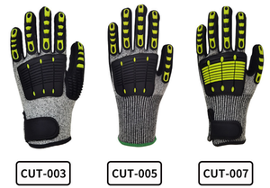 Gants mécaniques résistants aux coupures de niveau 5, <span class=keywords><strong>anti</strong></span>-abrasion, <span class=keywords><strong>anti</strong></span>-choc, <span class=keywords><strong>anti</strong></span>-perforation, pour l'exploitation minière, le forage pétrolier, la construction - Product Image 3