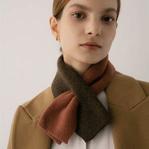 Elegante <span class=keywords><strong>Sciarpa</strong></span> Piccola in Misto Lana Lavorata a Maglia Multicolore Incrociata Calda Versatile Leggera <span class=keywords><strong>per</strong></span> Donne Ragazze Studentesse - Product Image 2