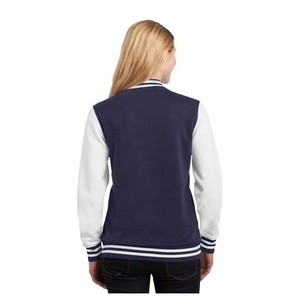 Blouson universitaire de baseball pour femme, style américain, avec broderie, design hiver épais et technologique - Product Image 3