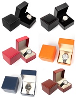 Boîte à montre en carton rigide personnalisée en gros avec insert coussin et emballage en papier imprimé pour les marques de montres et les détaillants