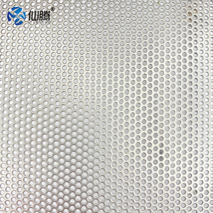 Tùy chỉnh lỗ hình dạng vật liệu kích thước đục lỗ thép Bảng điều chỉnh đấm Net nhà sản xuất chống tắc nghẽn sắt sàng lưới - Product Image 3
