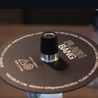 Kotak hadiah Chicha penjualan terbaik grosir dengan Mouthpiece Flash Bang Stainless Steel Hookah Shisha