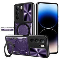 OPPO Realme15 Jia Shang Magnetische Zuignap Dierenprint Onzichtbare Houder Push Window True Me C75 F31 Injectie Mobiele Telefoonhoesje