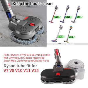 <span class=keywords><strong>Cepillo</strong></span> de suelo de <span class=keywords><strong>cepillo</strong></span> de rodillo suave doble para Dysons V7 V8 V10 V11 <span class=keywords><strong>V12</strong></span>, piezas de <span class=keywords><strong>cepillo</strong></span> de aspiradora vertical motorizado, accesorio - Product Image 6