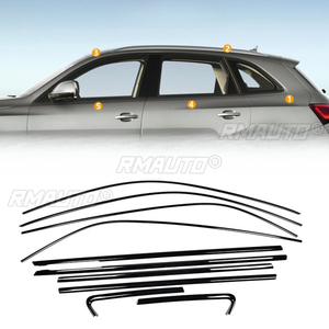 สำหรับ Audi Q5 2009-2017 2017-2025 Q5L 2018-2025 ชุดแต่งขอบกระจกสแตนเลส ชุดแต่งตัวถังรถยนต์ อุปกรณ์ตกแต่งรถยนต์ ชิ้นส่วนดัดแปลง - Product Image 2