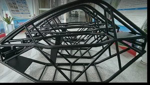 Estructura de Acero Ligero para Vehículos Aéreos (EVTOL) con Recubrimiento de Polvo Negro Anticorrosión, Nueva, Fabricada en China, Personalizada, Soldada, Tipo Jaula de Seguridad Tubular - Product Image 2