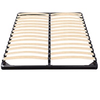 Sommier à lattes Tatami renforcé, résistant à l'humidité, insonorisé, structure en bois massif, support en acier, structure nervurée, fabriqué en Chine