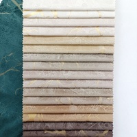 Usine en gros 100% Polyester néerlandais velours tissu luxe collé doré tricoté Technique pour la maison Textile tapisserie d'ameublement rideaux