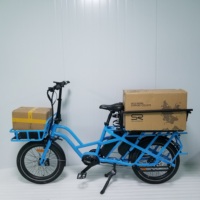 Vélo cargo électrique avec moteur central Bafang 250W 500W M600