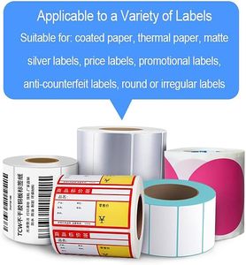 반자동 수동 휴대용 병 라벨 부착기, 상자, 종이, 스티커, 접착제용 라벨링 기계 - Product Image 2