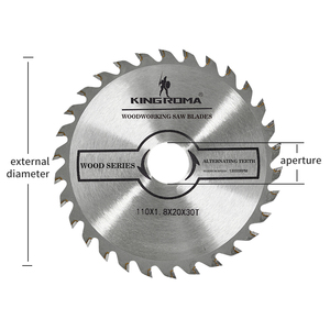 110 40t 30t được sử dụng trong sản xuất đồ nội thất cưa tròn cho gỗ/cacbua cắt gỗ đĩa 4in 24t 5.5in - Product Image 5