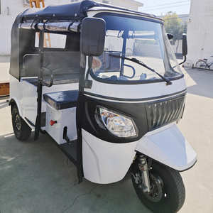Livraison rapide à bon prix, stock d'usine chinoise, tuk-tuk électrique à trois roues à carrosserie ouverte, moteur sans balais 60V, autonomie 80-120 km - Product Image 6