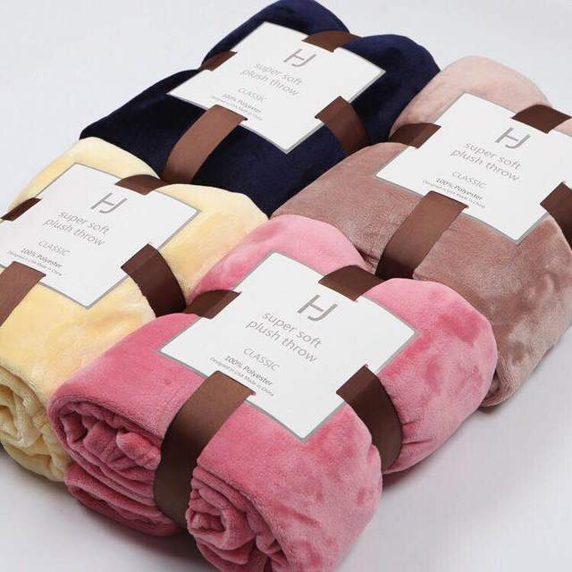 Super Soft 2 Ply for Cheap Wholesale rainbow Color Flannel Blankets Wholesale Bales