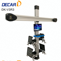 DECAR DK-V3R3 3d caméra équipement d'alignement des roues John Bean V 3d alignement des roues livraison rapide certifié CE changeur de pneu